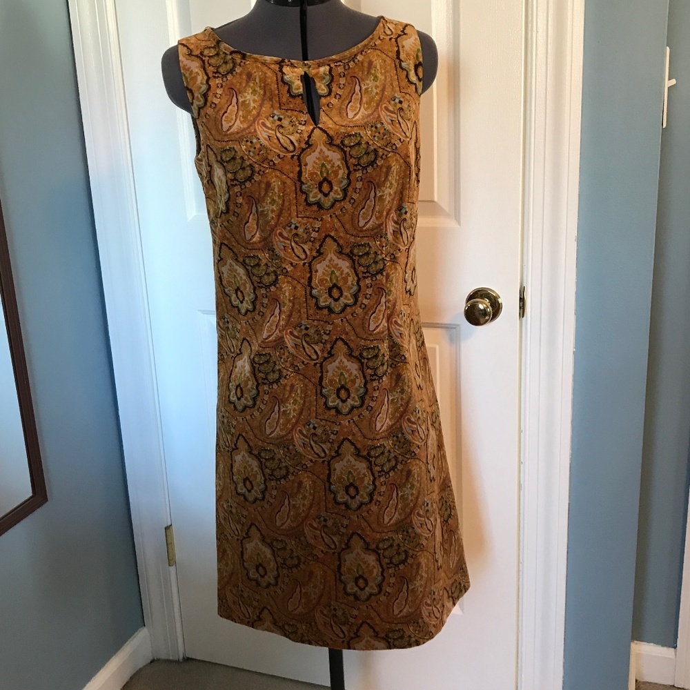 Vintage-style Velveteen Dress